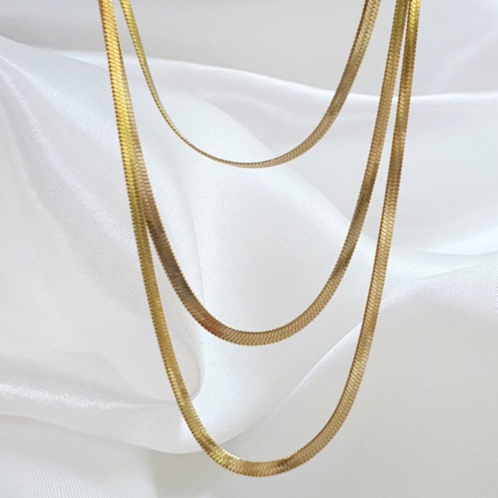GP Three Layer Necklace - Picture 2 of 6